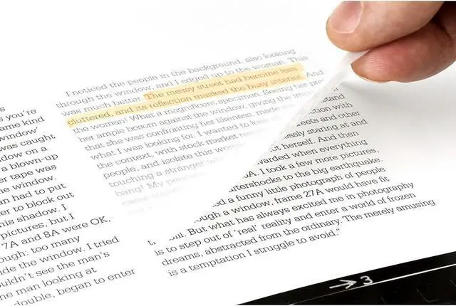 Alt view image 4 of 11 - Post-it Transparent Notes 2-7/8" x 2-7/8" 36 Sheets/Pad 1 Pad/Pack (600-TRSPT) - OEM