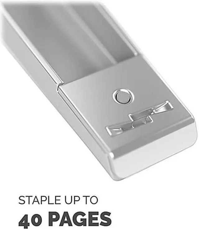 Alt view image 3 of 5 - Fellowes LX890 Hand-Held Stapler 40-Sheet Capacity Black (5014801)