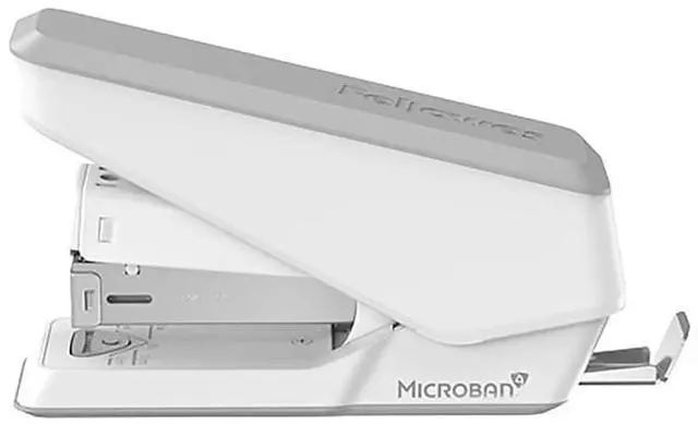 Alt view image 3 of 6 - Fellowes LX840 EasyPress Desktop Stapler 25-Sheet Capacity White (5011501)