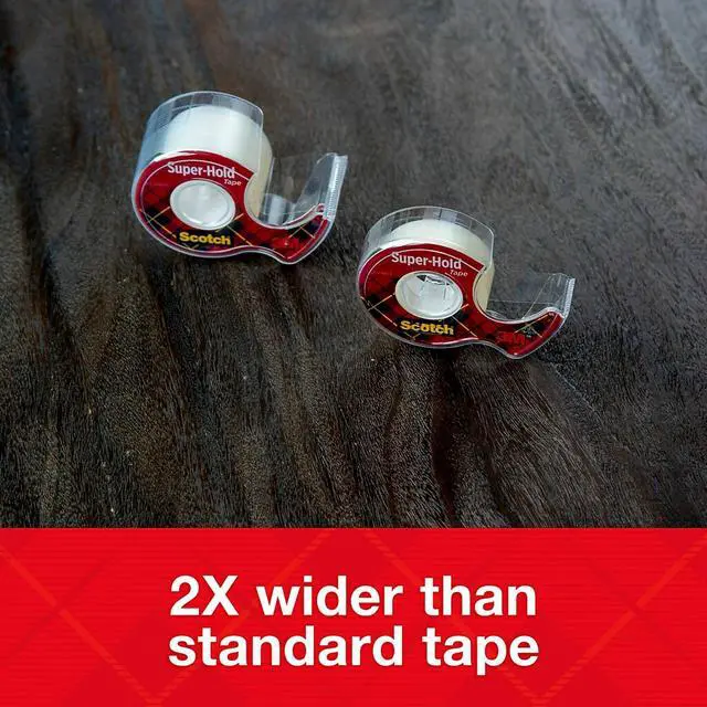 Alt view image 3 of 7 - Scotch Super-Hold Invisible Tape 1.5 in x 18 yds. (198W)