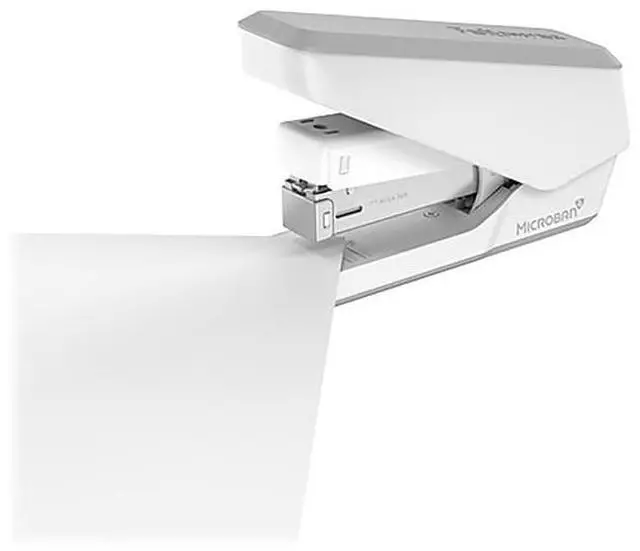 Alt view image 6 of 6 - Fellowes LX840 EasyPress Desktop Stapler 25-Sheet Capacity White (5011501)
