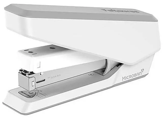 Alt view image 3 of 6 - Fellowes LX850 EasyPress Desktop Stapler 25 Sheet Capacity White (5011601)