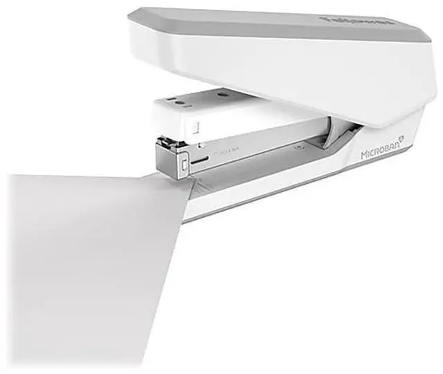 Alt view image 6 of 6 - Fellowes LX850 EasyPress Desktop Stapler 25 Sheet Capacity White (5011601)