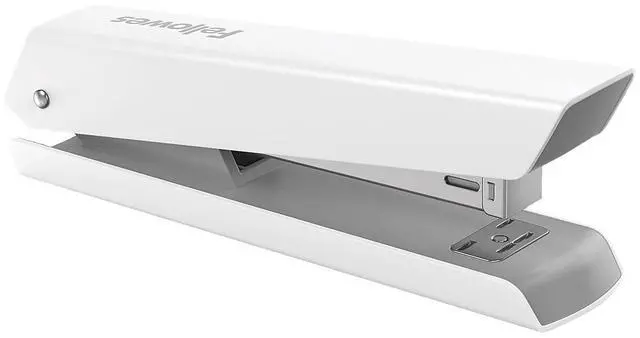 Alt view image 2 of 8 - Fellowes LX820 Classic Desktop Stapler 20-Sheet Capacity White (5011401)