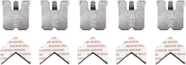 Alt view image 14 of 18 - 3M™ Hook,Claw Pic Hangr,Ss 3PH15M5ES