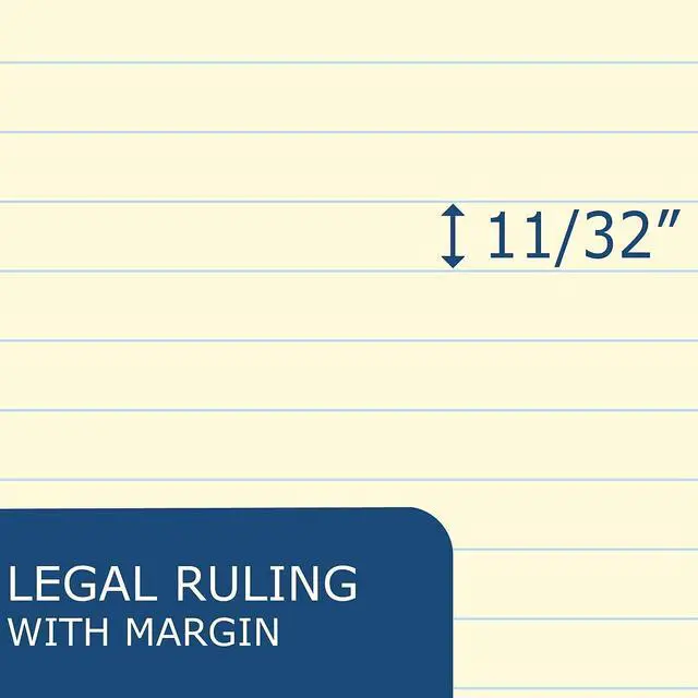 Alt view image 4 of 7 - Roaring Spring 74220 Enviroshades Legal Notepads - 50 Assorted 5x8 Sheets - 72 Notepads/Carton