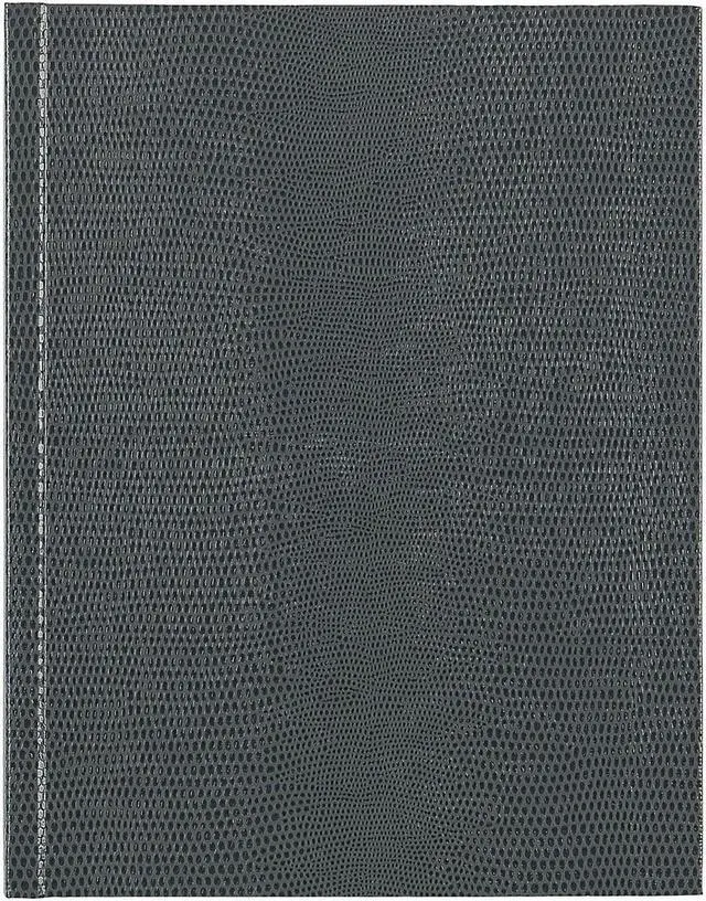 Main image of Blueline Hardcover Executive Journal 7.25" x 9.25" Wide-Ruled Cool Gray 144 Pages (A7.GRY)