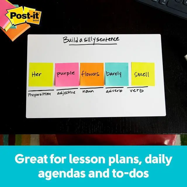 Alt view image 2 of 15 - Post-it Dry Erase Sheets 7" x 11.3" 3/Pack (DEFSHEETS-3PK)