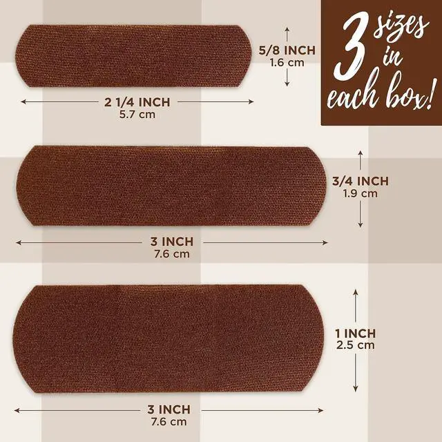 Alt view image 8 of 9 - Band-Aid Brand OurTone Adhesive Bandages BR55 30/Count (119586)