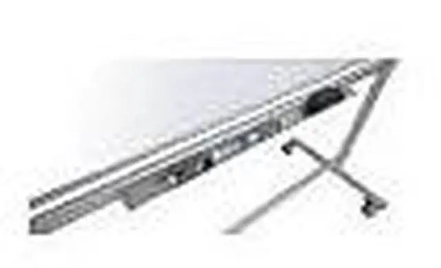 Alt view image 13 of 14 - Luxor MMGB6040 Mobile Magnetic Glass Dry Erase Board - 60" x 40" - White Surface - Silver Aluminum Frame