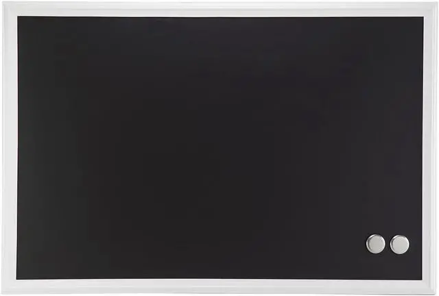 Alt view image 11 of 14 - Magnetic Chalkboard, 30 x 20 Inches, White D?cor Frame UBR2073U0001
