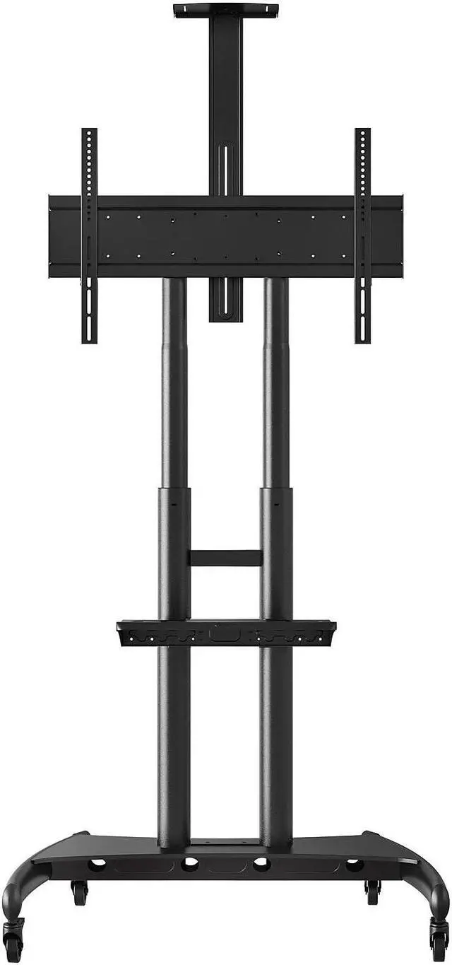 Alt view image 6 of 9 - Luxor FP4000 Adjustable Height Large TV Mount designed for a 40" - 90" Flat Panel TV