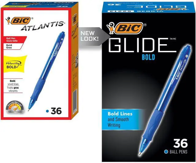 Alt view image 7 of 13 - BIC Velocity Retractable Ball Pen Blue Ink 1.6 mm 36/Pack VLGB361BE