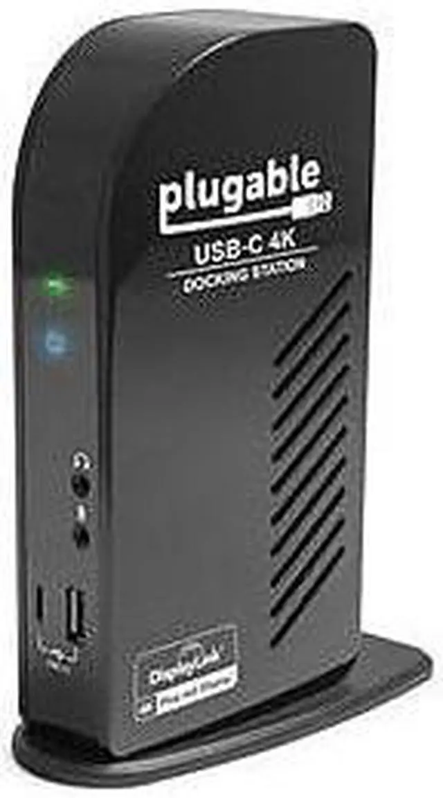 Alt view image 13 of 18 - Plugable USB C 4K Triple Monitor Laptop Docking Station with 100W Power Delivery, 3x HDMI and 3x DisplayPort, for Thunderbolt 3/4 and USB-C Windows and Mac