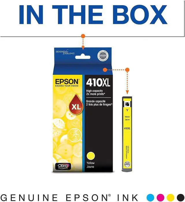 Alt view image 2 of 5 - EPSON T410XL420S Ink Cartridges Yellow