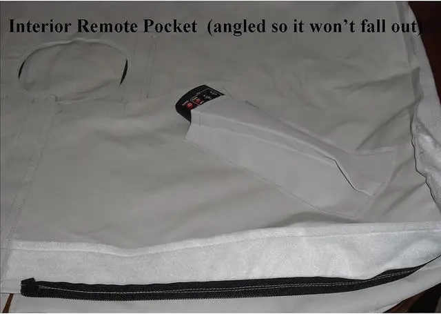 Alt view image 15 of 17 - Solaire 46" - 52" Outdoor TV Cover Light Gray (SOL 46G) HDYSOL46G