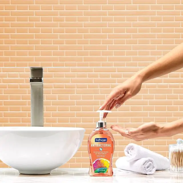 Alt view image 12 of 18 - Antibacterial Hand Soap, Crisp Clean, 11 1/4 oz Pump Bottle 44571EA
