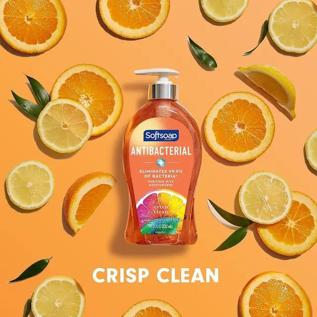Alt view image 13 of 18 - Antibacterial Hand Soap, Crisp Clean, 11 1/4 oz Pump Bottle 44571EA
