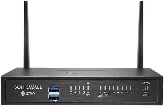 Alt view image 20 of 20 - SonicWall TZ270W Firewall (Gen 7) Wireless-AC Totalsecure - Threat Edition - 1 Year - 02-SSC-7313