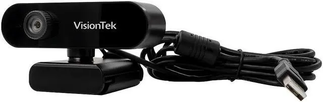Alt view image 15 of 18 - VisionTek VTWC30 HD 1080p Webcam Black (901379)