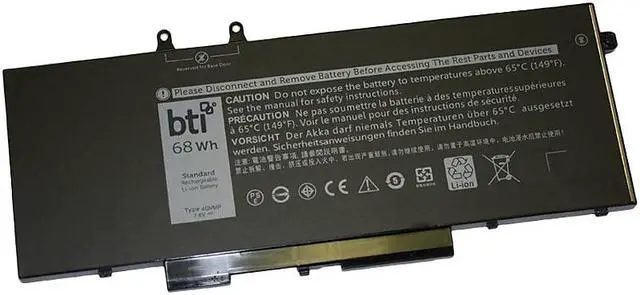 Alt view image 9 of 9 - BTI Battery for PRECISION M3540 LATITUDE 5400/5500 4GVMPBTI