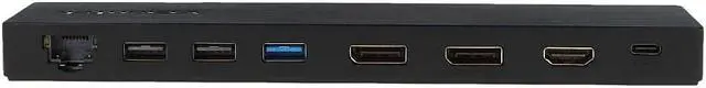 Alt view image 11 of 11 - VisionTek VT2500 USB-C Docking Station Triple Display, 85W Power Delivery, Dual 4K Support, Plug and Play (1x HDMI, 2X DisplayPort, 4X USB, SD, MicroSD, Ethernet) - 901381