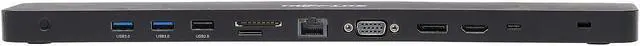 Alt view image 17 of 20 - Tripp Lite Triple-Monitor Usb-C Docking Station With 4K Hdmi & Displayport Vga - Usb-A/C