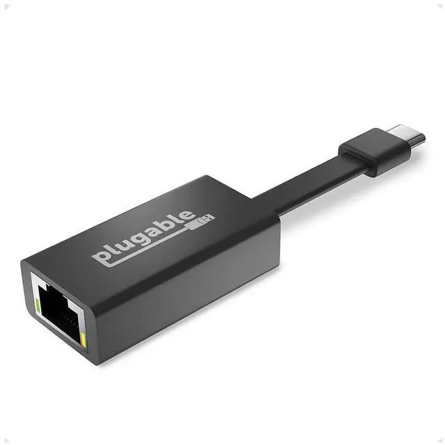 Alt view image 8 of 13 - Plugable USB C to Ethernet Adapter, Driverless Fast and Reliable Gigabit Speed, Thunderbolt 3 to Ethernet Adapter Compatible with Macbook Pro, Windows, macOS, iPhone 15, and ChromeOS
