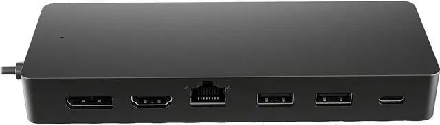 Alt view image 10 of 20 - HP Black 50H55UT Travel USB-C Multi Port Hub