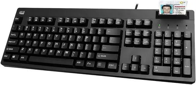 Alt view image 13 of 20 - Taa Smart Card Reader Keyboard