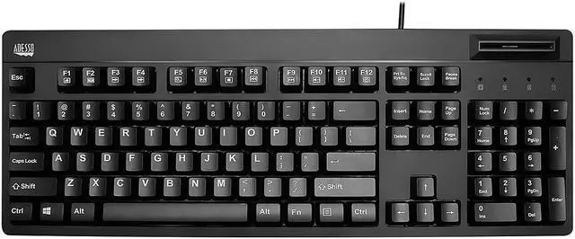 Alt view image 12 of 20 - Taa Smart Card Reader Keyboard