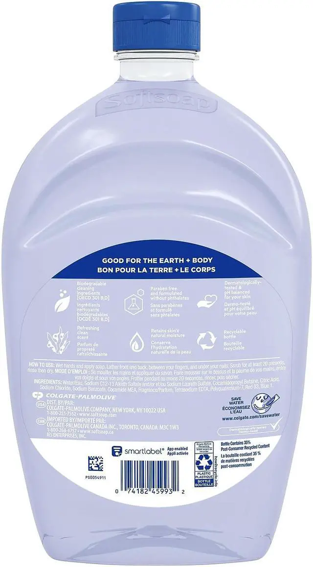 Alt view image 3 of 8 - Liquid Hand Soap Refill Fresh Scent 50 oz US05262A