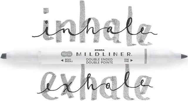 Alt view image 14 of 14 - Zebra Mildliner Double Ended Highlighter, Assorted Colors, 1 Each (ZEB78105)