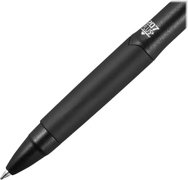 Alt view image 5 of 14 - uni-ball uniball 207 Plus+ Retractable Gel Pens Medium Point 0.7mm Black Ink 4/Pack (70460)