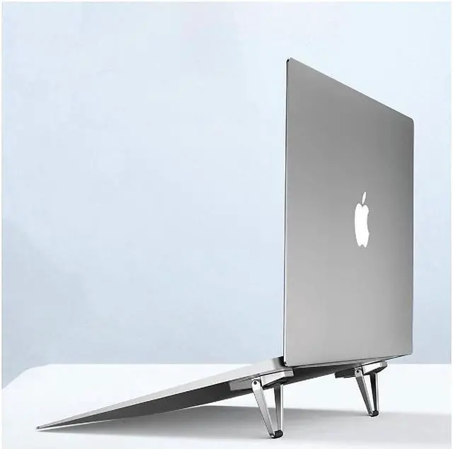 Alt view image 4 of 7 - OTM Essentials 2.77" x 0.6" Aluminum Laptop Kickstand Silver/Black (OB-A2F)