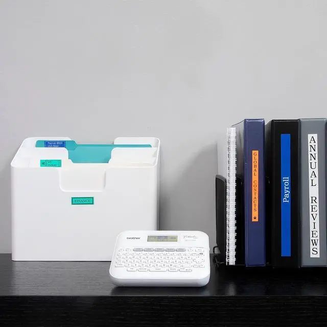 Alt view image 20 of 20 - Brother P-touch PT-D410 Home/Office Advanced Label Maker PTD410