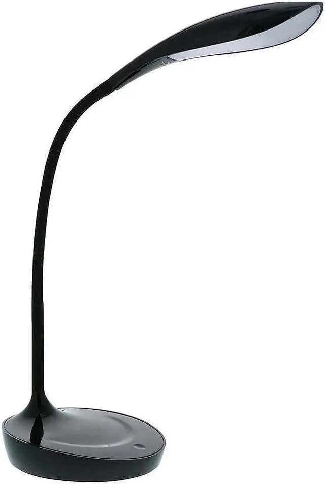 Alt view image 6 of 9 - bostitch office ktvled1502blk gooseneck led desk lamp with usb charging port, dimmable, black