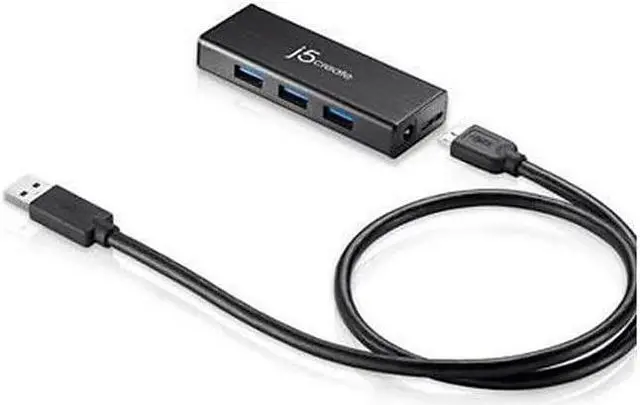 Alt view image 15 of 15 - j5create USB 3.0 4-Port HUB