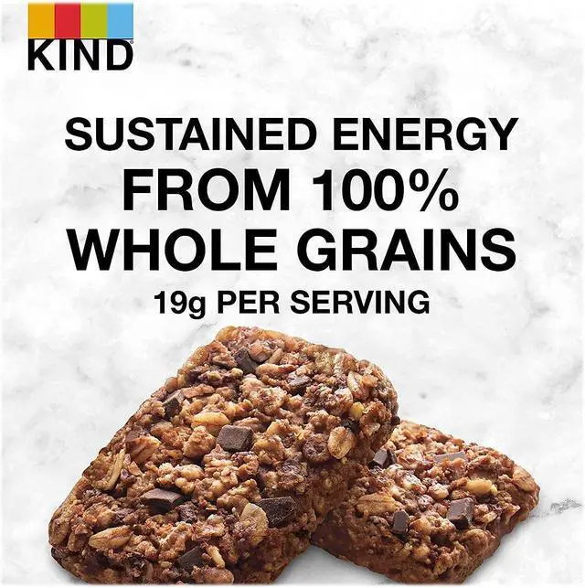 Alt view image 7 of 11 - KIND Gluten-Free Dark Chocolate Cocoa Protein Breakfast Bar 0.88 oz. 6 Bars/Box (41936) PHW41936