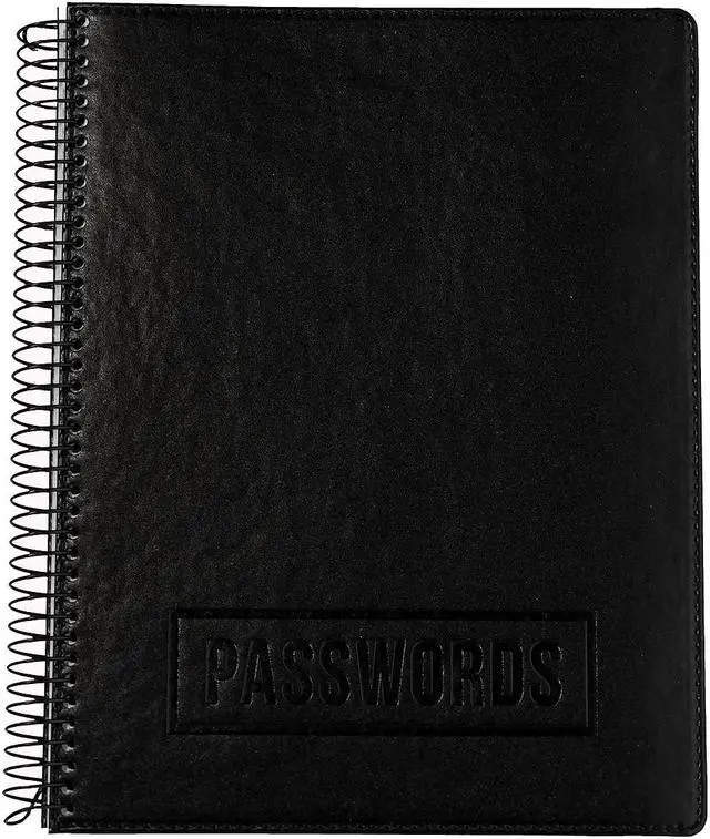 Alt view image 9 of 12 - Faux Leather Executive Password Book