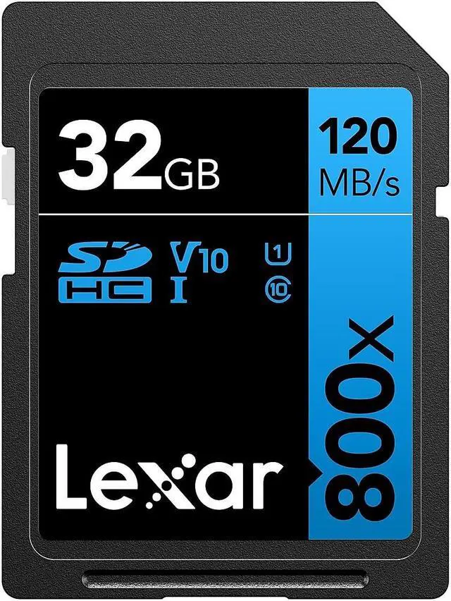 Alt view image 11 of 20 - Lexar LSD0800032G-BNNNU High-Performance 800x 32GB  SDXC UHS-I Cards, Up to 120MB/s Read, for Point-and-Shoot Cameras