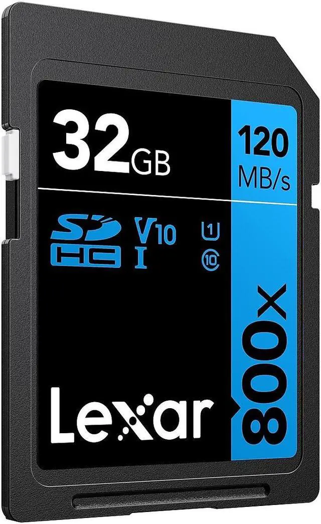 Alt view image 12 of 20 - Lexar LSD0800032G-BNNNU High-Performance 800x 32GB  SDXC UHS-I Cards, Up to 120MB/s Read, for Point-and-Shoot Cameras