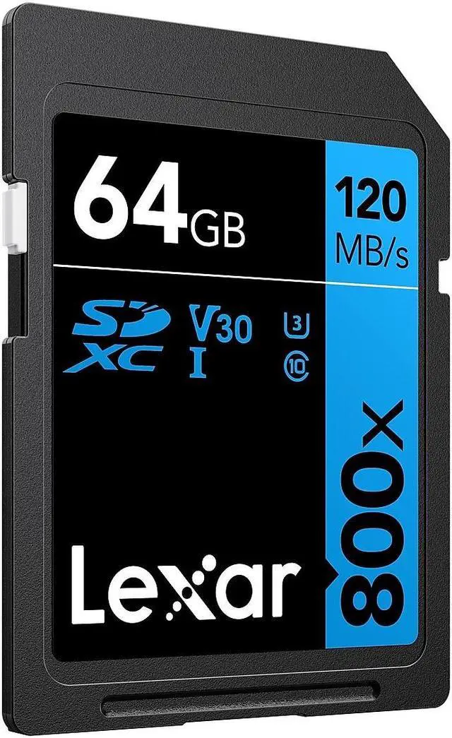 Alt view image 9 of 9 - Lexar LSD0800064G-BNNNU High-Performance 800x 64GB  SDXC UHS-I Cards, Up to 120MB/s Read, for Point-and-Shoot Cameras