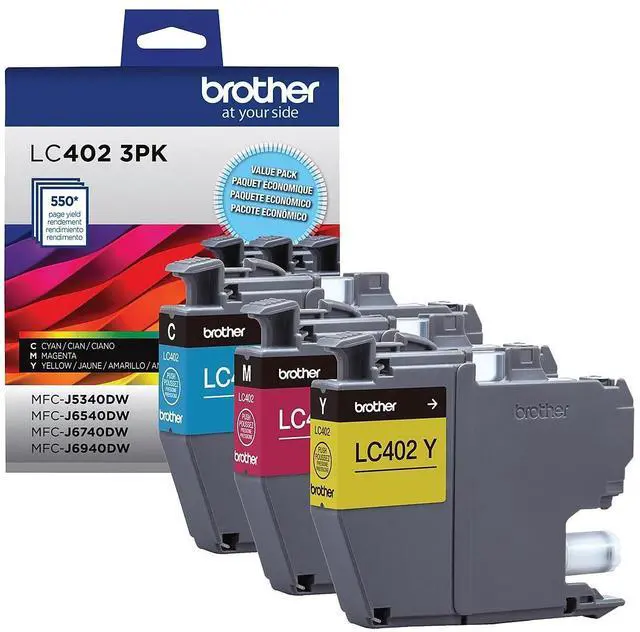 Alt view image 3 of 6 - LC4023PKS Ink 550 Page-Yield Cyan/Magenta/Yellow 3/Pack