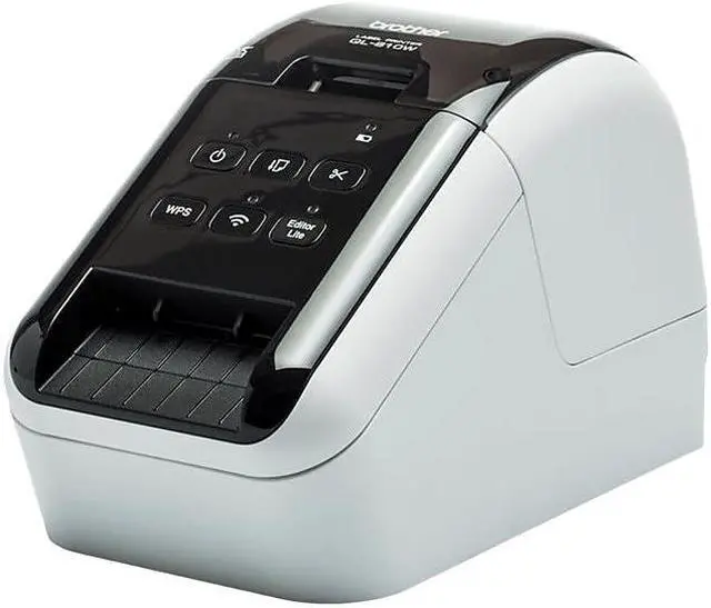 Alt view image 3 of 12 - Brother QL-810WC Desktop Direct Thermal Printer Two-color Label Print USB QL810WC