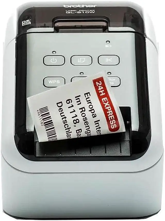 Alt view image 5 of 12 - Brother QL-810WC Desktop Direct Thermal Printer Two-color Label Print USB QL810WC