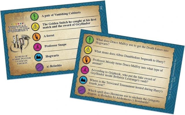 Alt view image 6 of 7 - TRIVIAL PURSUIT: World of Harry Potter Ultimate Edition