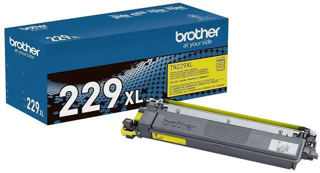 Alt view image 10 of 16 - Brother Genuine TN229XLY High-yield Yellow Toner Cartridge