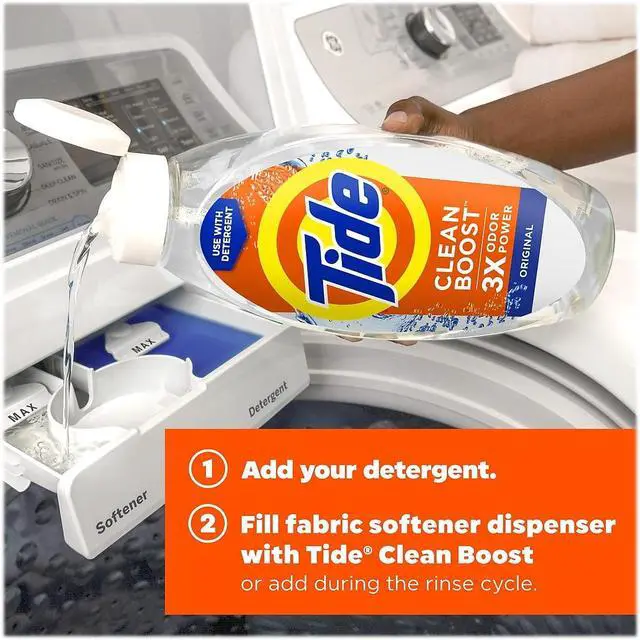 Alt view image 4 of 6 - Tide Clean Boost In-Wash Scent Booster Original 48 fl. oz. (09787)