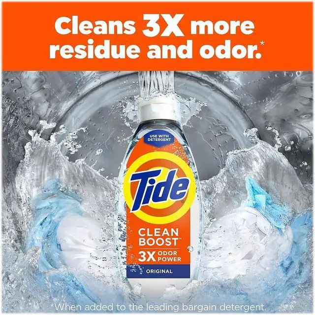 Alt view image 5 of 6 - Tide Clean Boost In-Wash Scent Booster Original 48 fl. oz. (09787)